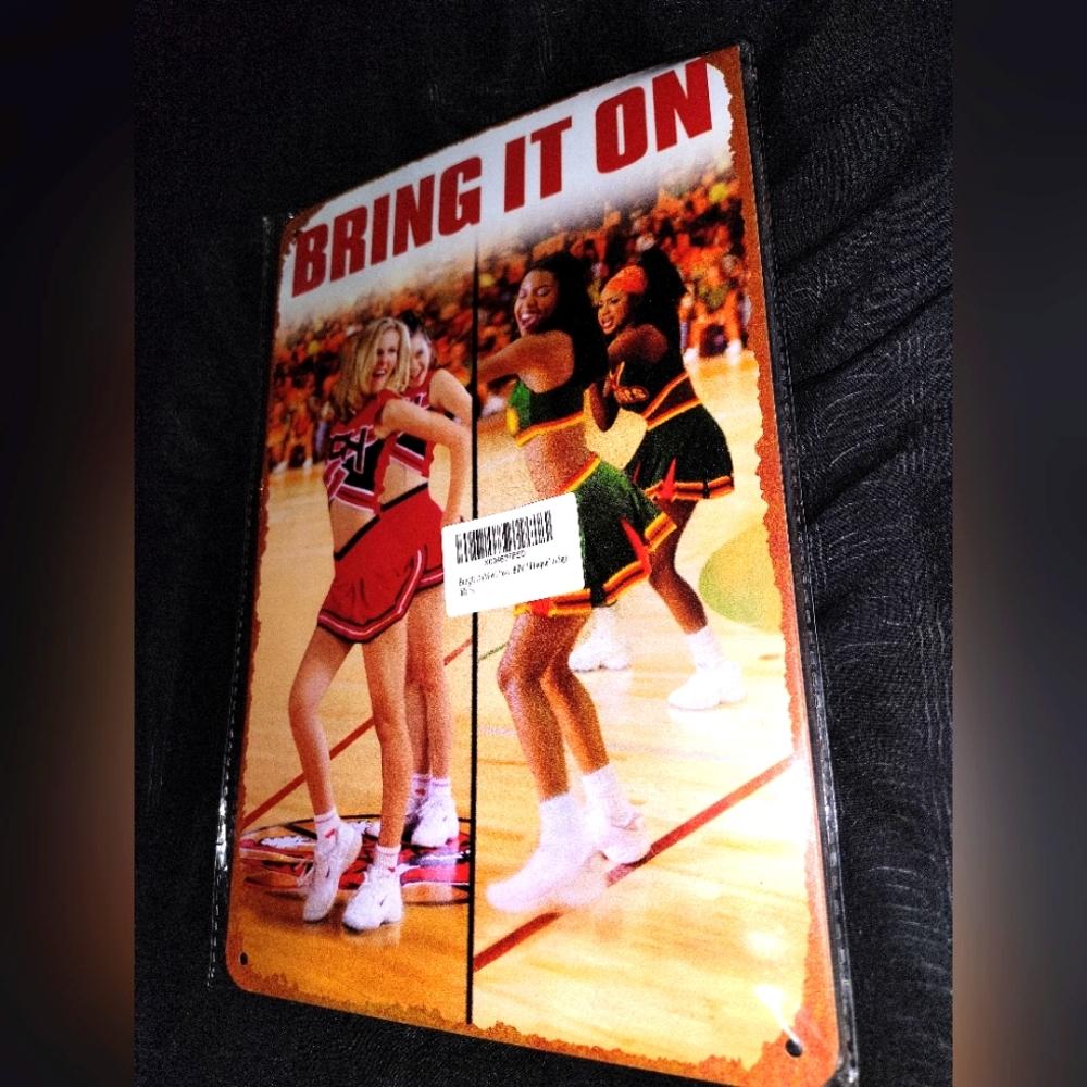 Bring It On Movie, Tin Poster ✨ NWT